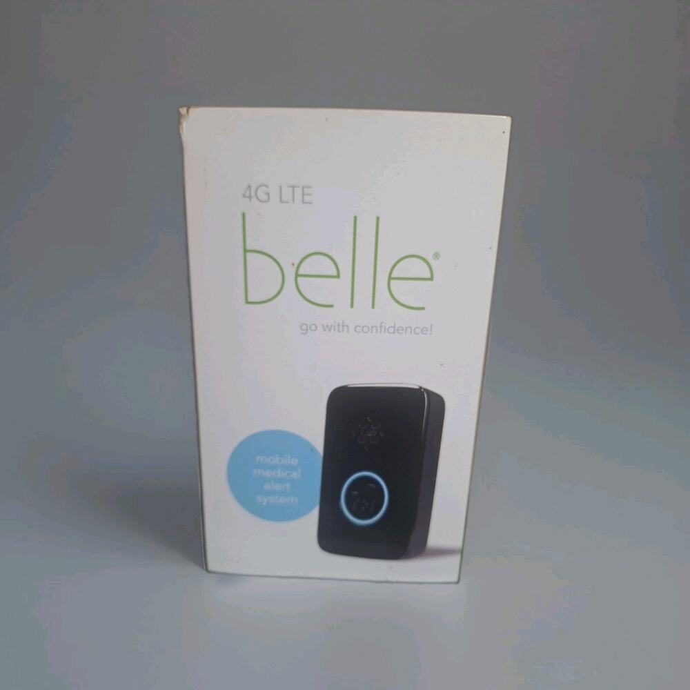 New In Box Belle Life Protect 24/7 4G LTE Mobile Medical Alert System Model VZW